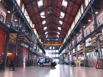 The interior of the National Robotics Engineering Center