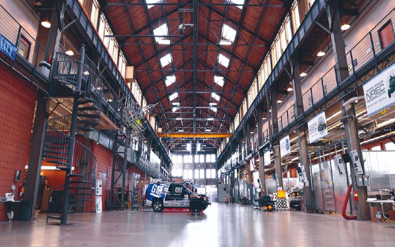 The interior of the National Robotics Engineering Center