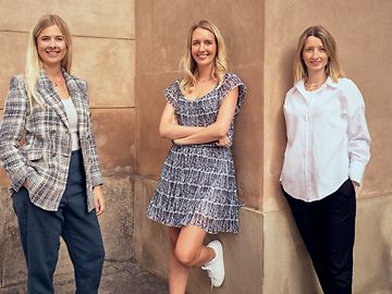 Anna-Sophie Hartvigsen, Emma Due Bitz and Camilla Falkenberg from Female Invest.