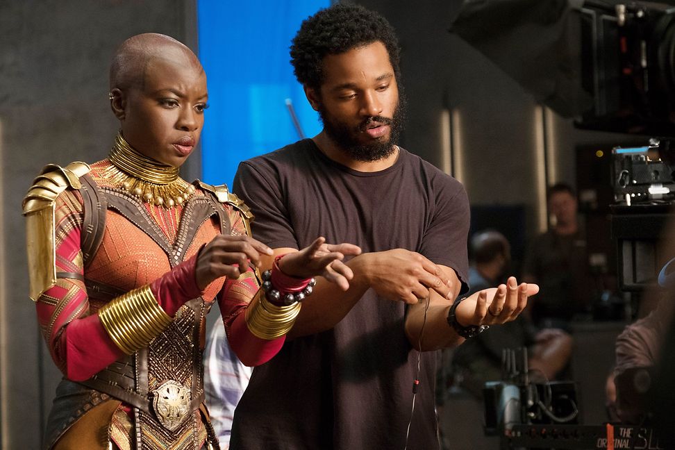 Black Panther Darstellerin Danai Gurira und Regisseur Ryan Coogler