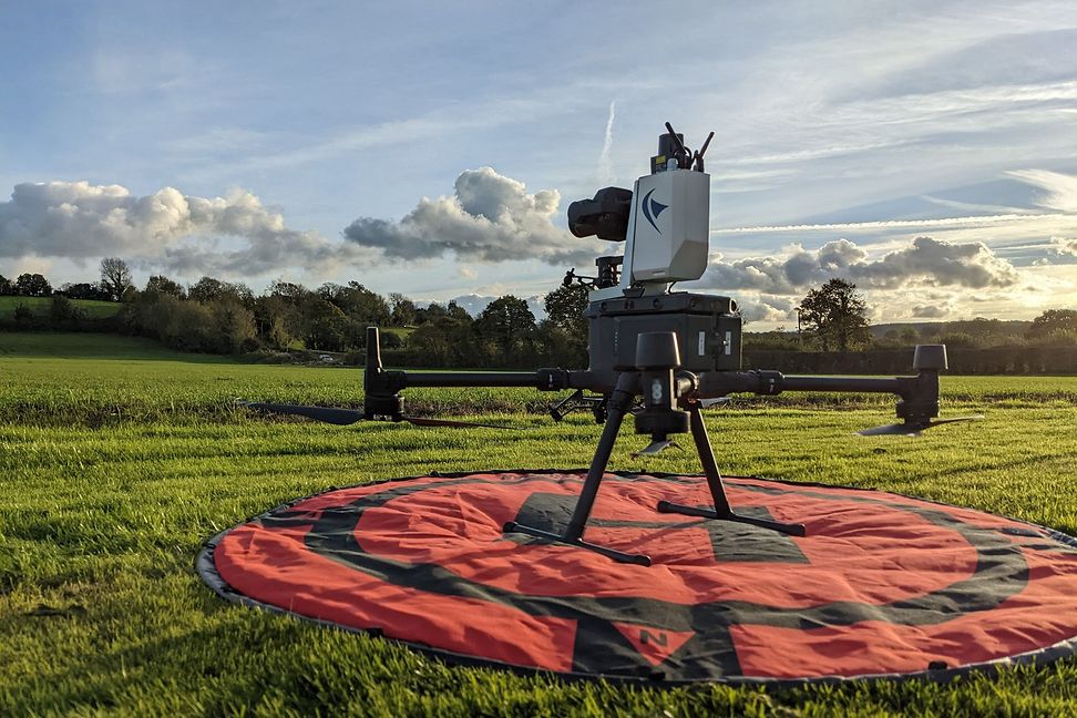 A flying robot from Perceptual Robotics