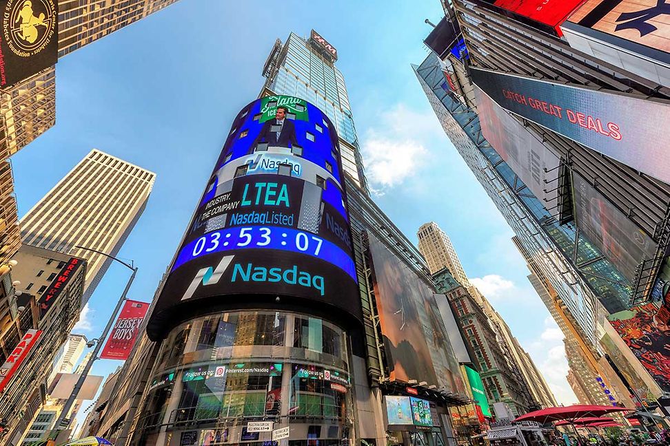 Nasdaq billboard Times Square New York