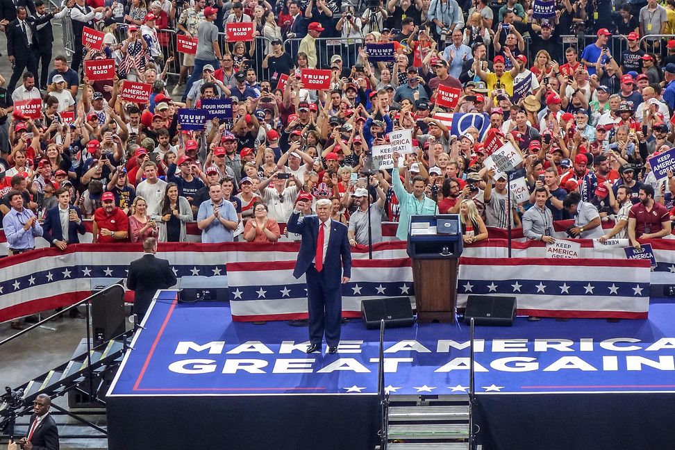 Trump at rally