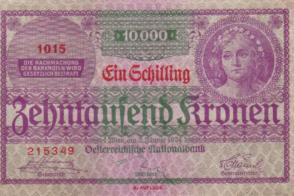 The former austrian currency