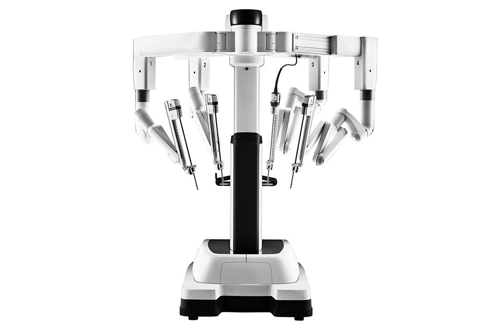 Da Vinci system of Intuitive Surgical