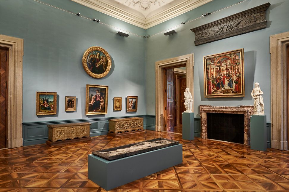 Vue du palais-jardin Liechtenstein à Vienne, où une partie des collections princières est exposée